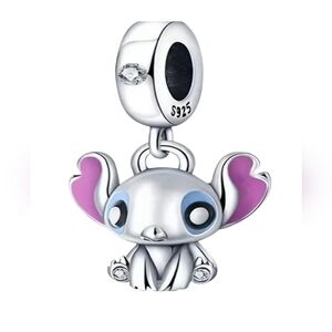 LINX DISCONTINUED Disney's Sterling Silver Stitch Lilo & Stitch Bracelet Charm